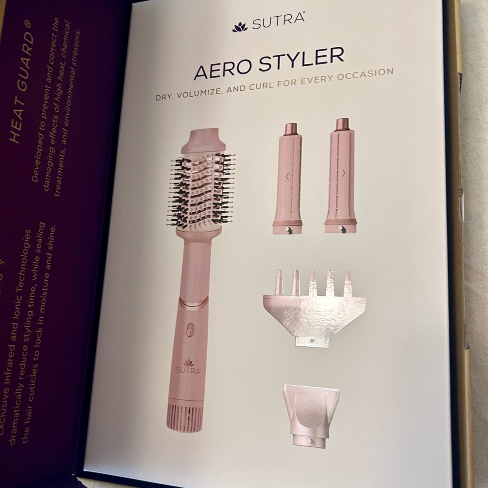 Sutra Aero Styler in Pink